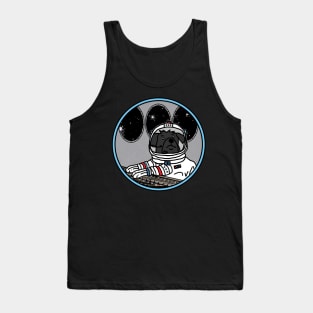 Sci Fi Space Dog in Spaceship Tank Top